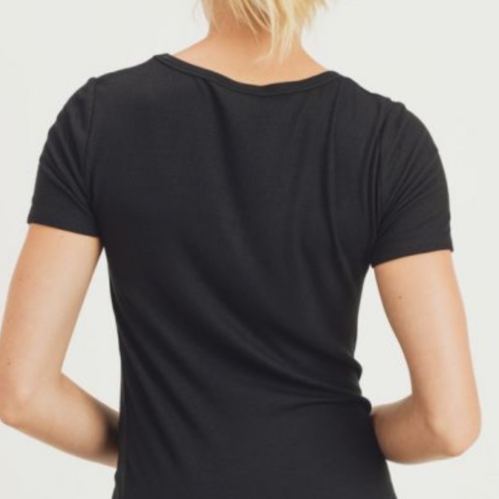 Last S • Ultra Soft Scoop Neck Tee - Picture 2 of 4